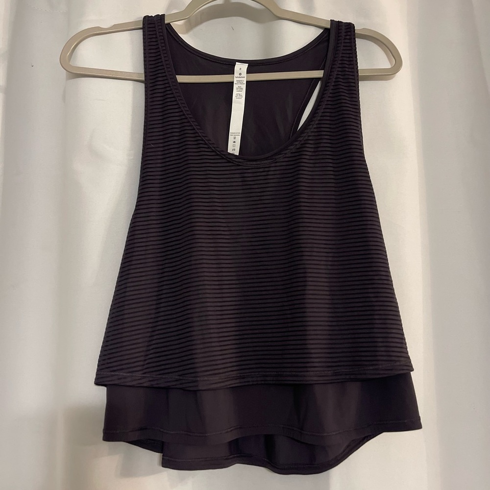 LULULEMON Lean In Tank Black - Picture 5 of 6